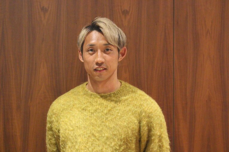 NumberWebのインタビューに応えてくれた朴一圭 ©Number Web