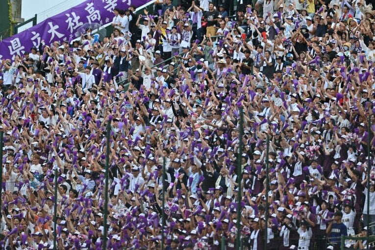 【激闘甲子園の記憶】大社高校、神村学園戦での大応援と奮闘　©Hideki Sugiyama