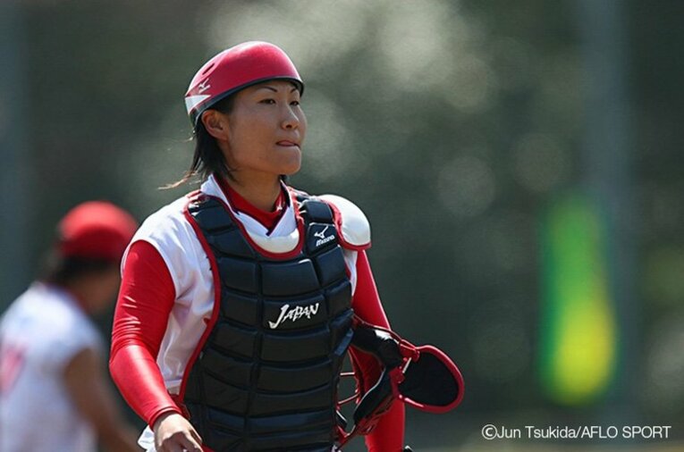 現役時代の乾絵美 ／ photograph by Jun Tsukida/AFLO SPORT