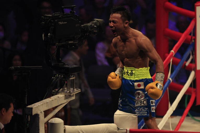 13試合連続KOでWBC世界フライ級王座を手にした比嘉大吾（4枚目／全4枚）©Tadashi Shirasawa