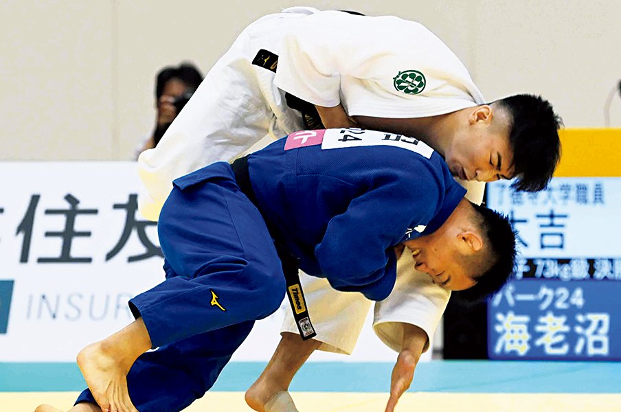 <現役最終戦に秘めた思い(19)>海老沼匡「優勝で果たした古賀稔彦との約束」<Number Web> photograph by KYODO