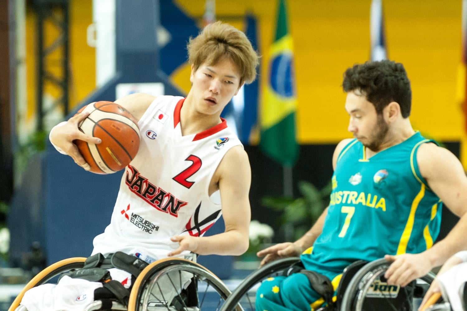 U23の世界選手権に出場した際の鳥海(2017年撮影)