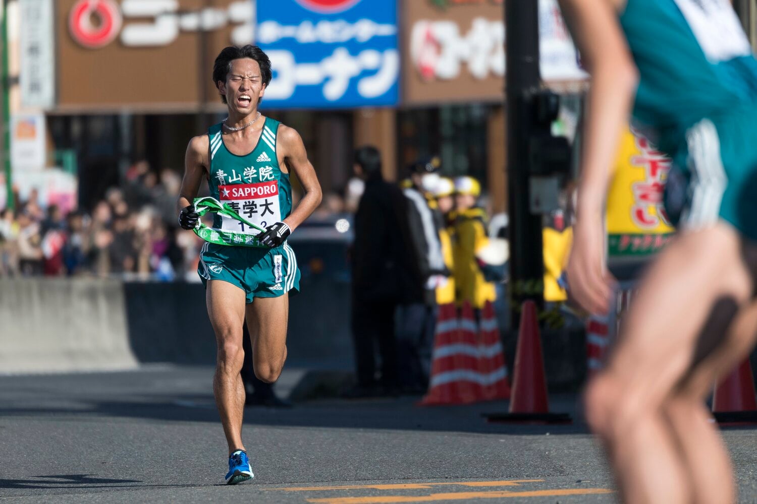青学大でもエースとして活躍した一色。高3時に仙台育英高から豊川高に転校した　©︎BUNGEISHUNJU