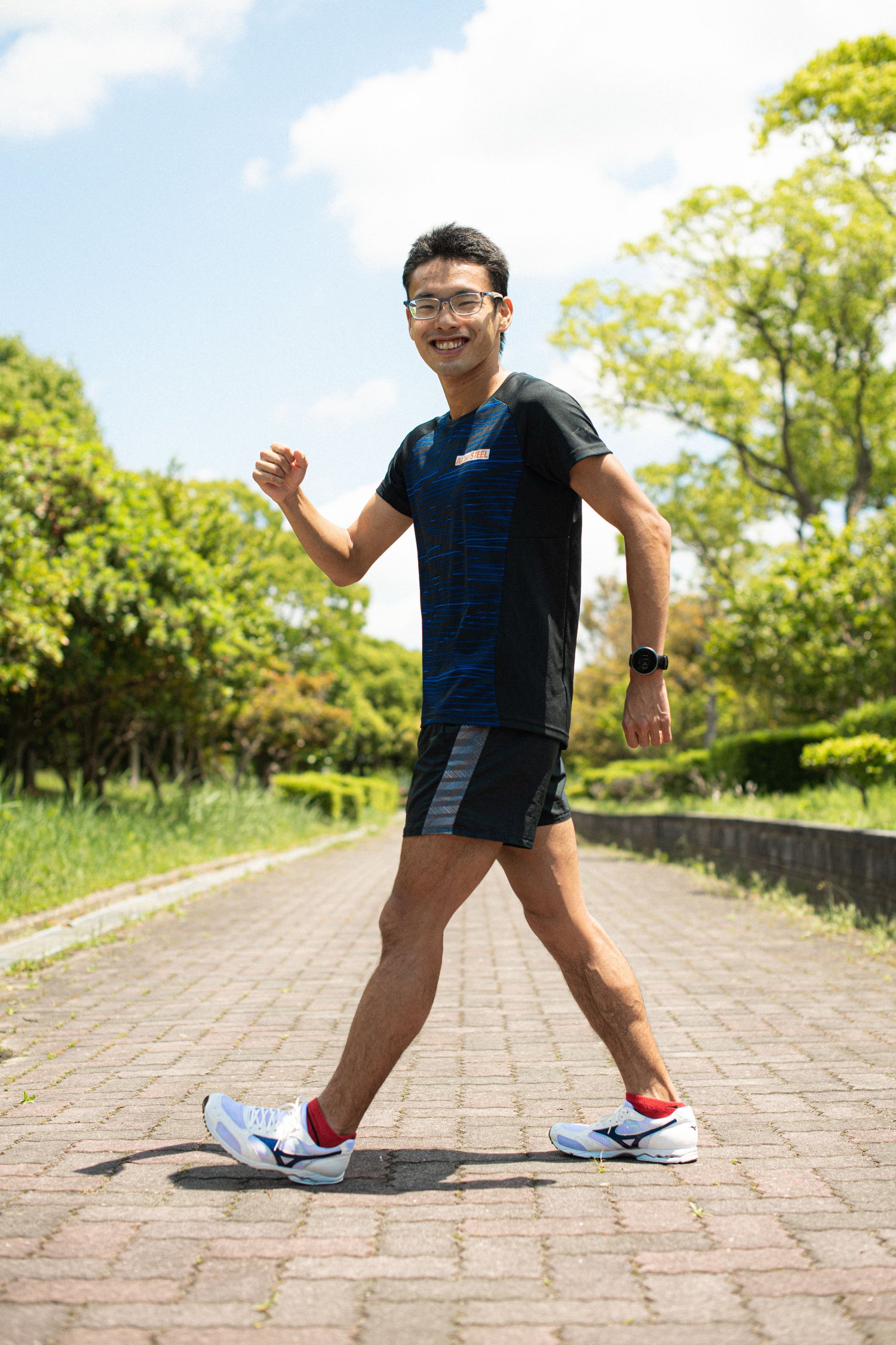 東京五輪の男子競歩20kmで金メダルを狙う山西利和　©Asami Enomoto