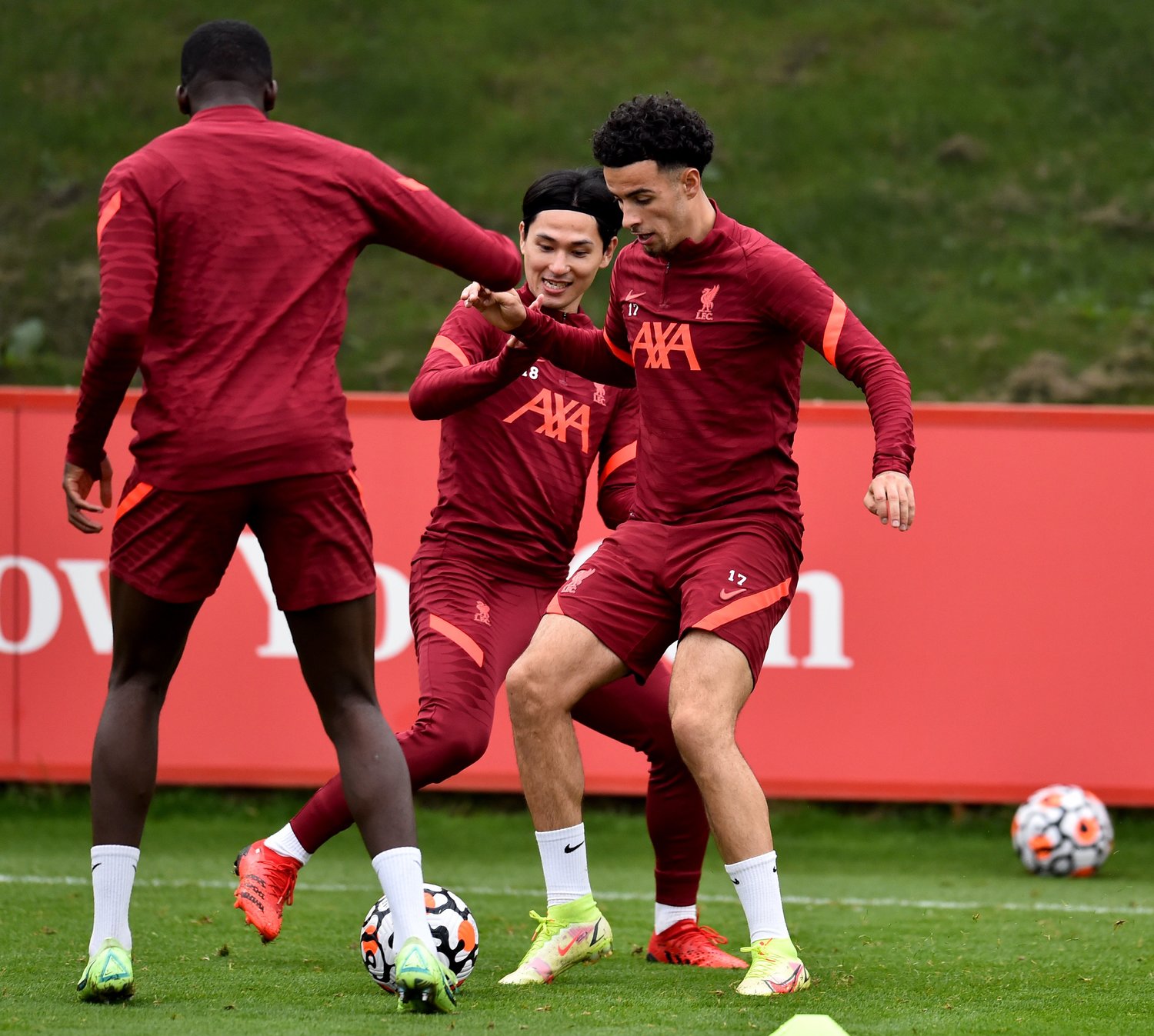 23日のトレーニングでも充実の表情を見せていたようだ　©Getty Images