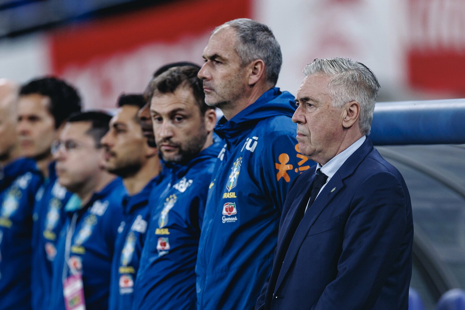 アンチェロッティ監督らはチーム陣容を厚くするため、多くの選手を試したが……　©Kiichi Matsumoto