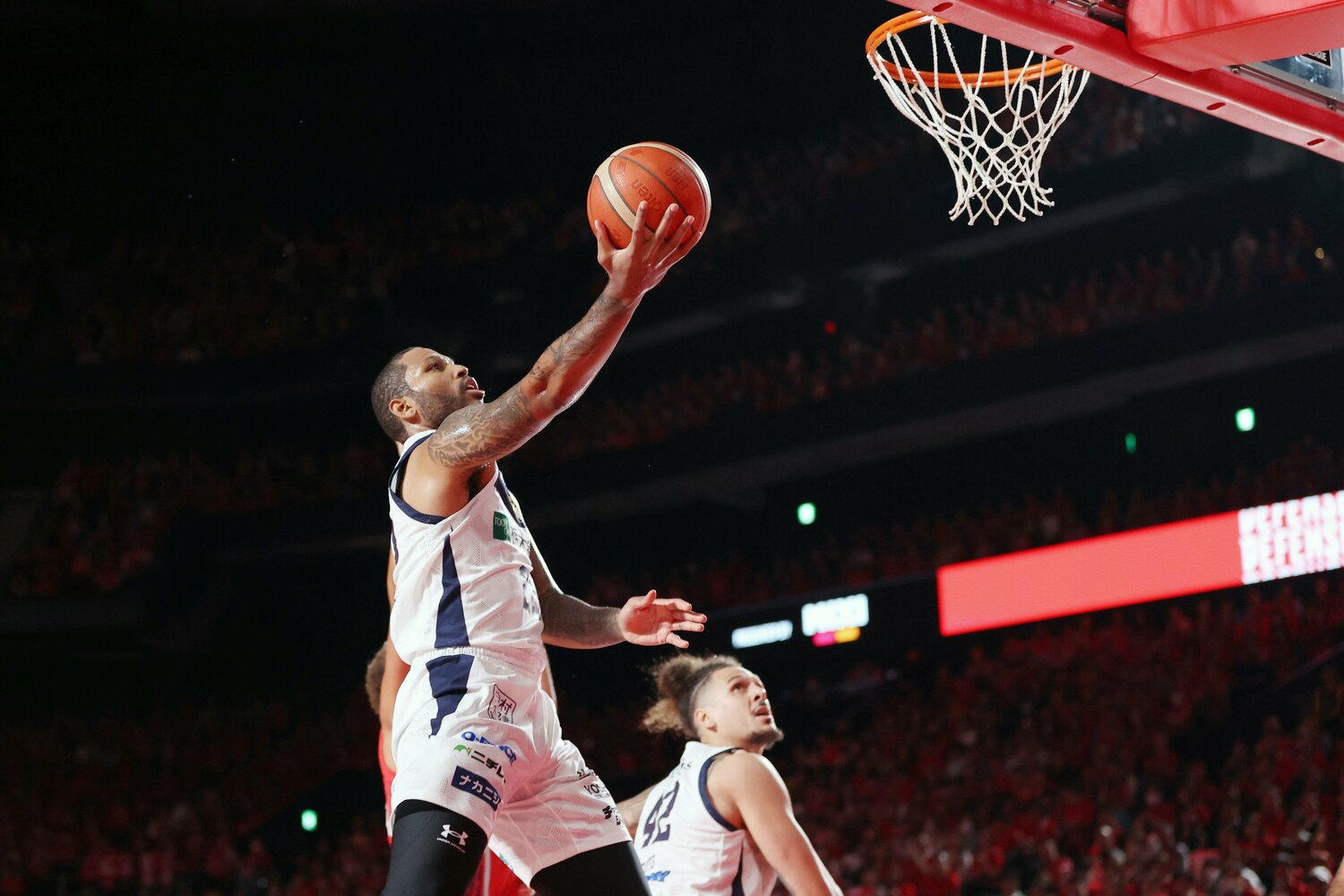 昨季BリーグのMVPにも輝いたブレックスのニュービル　©JIJI PRESS