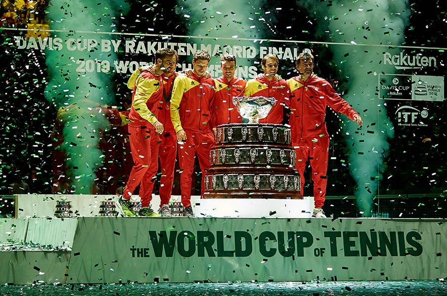 スター集結のデ杯でスペインが優勝。“夢の球宴”新フォーマットの中身。＜Number Web＞ photograph by Getty Images