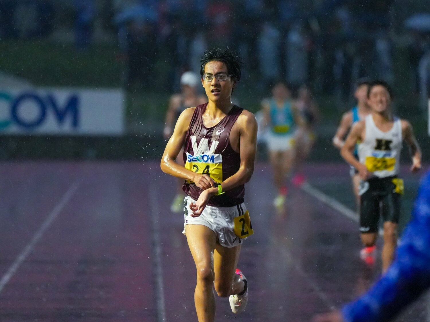 5月の関東インカレでは1年生ながら1万mで6位入賞 ©Satoshi Wada