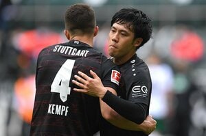 【こっちも絶賛】ドイツ地元ファン「ワタルはすげぇ！」遠藤航28歳、ブンデスで“キング”に　市場価値急上昇で10億円超