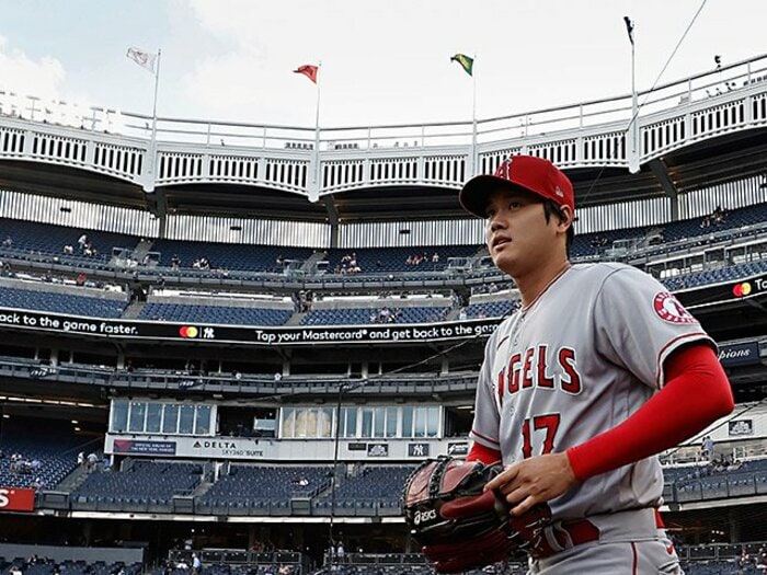 大谷翔平、オールスター出場決定+“新人時代トレカ”が117万円の高騰… 転売屋の影はあるが“家宝”としての価値は間違いなし<Number Web> photograph by AP/AFLO