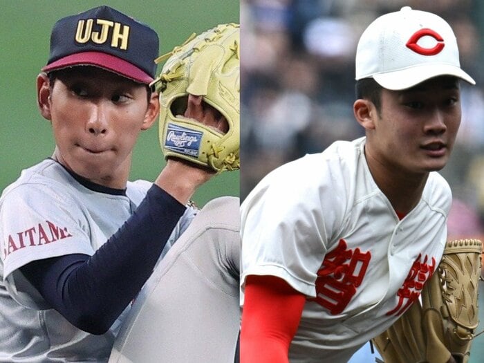 「150キロはすごいけど…」なぜ “軟投派”エースたちはセンバツで活躍できた?「腕の振りがほとんど同じ」「コントロールとキレで勝負できる」<Number Web> photograph by (L)JIJI PRESS、(R)Hideki Sugiyama