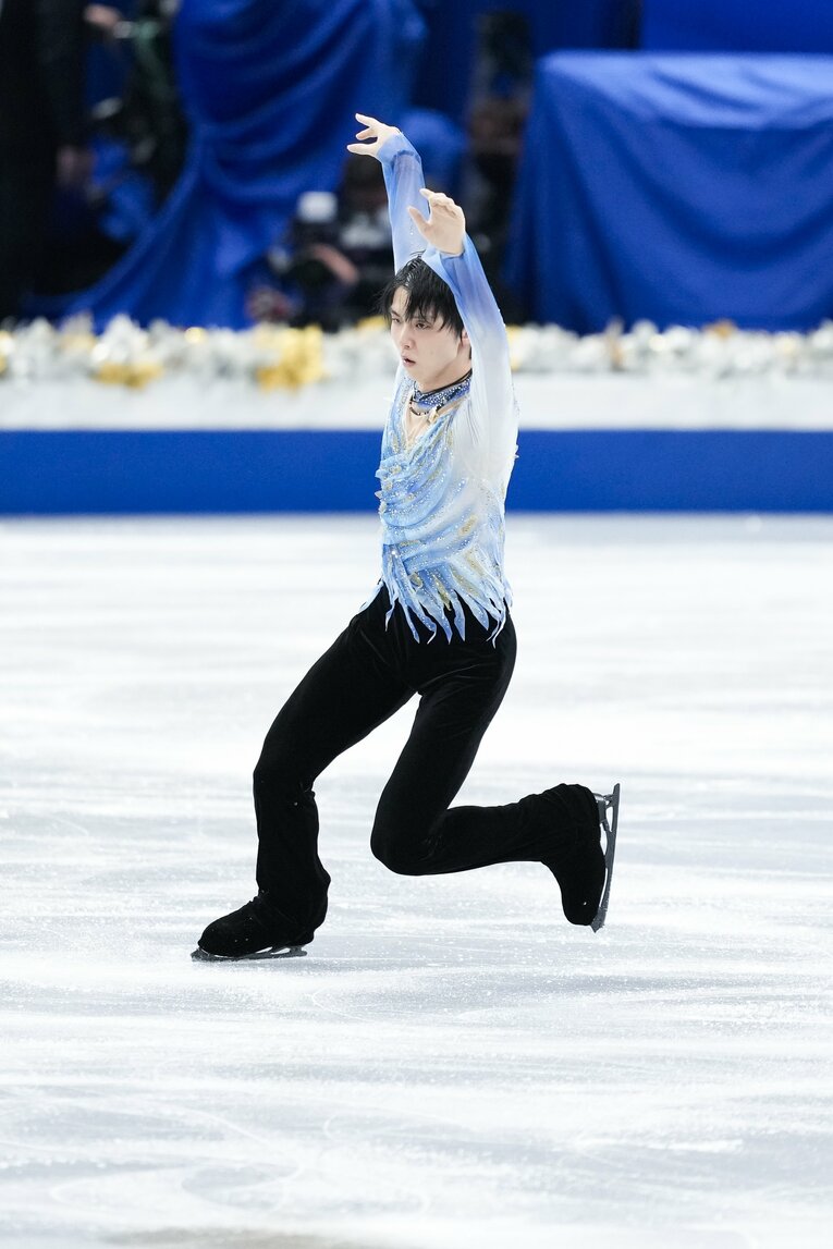 2021-2022シーズンのショートプログラム『序奏とロンド・カプリチオーソ』　©Asami Enomoto