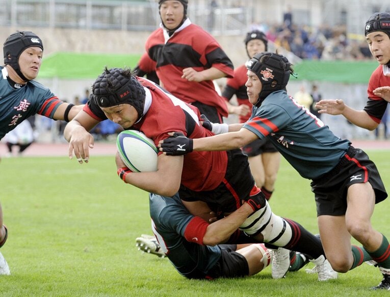 新潟工時代の稲垣啓太 ／ photograph by Kyodo News