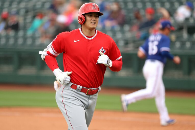 エンゼルスの大谷翔平　©Getty Images