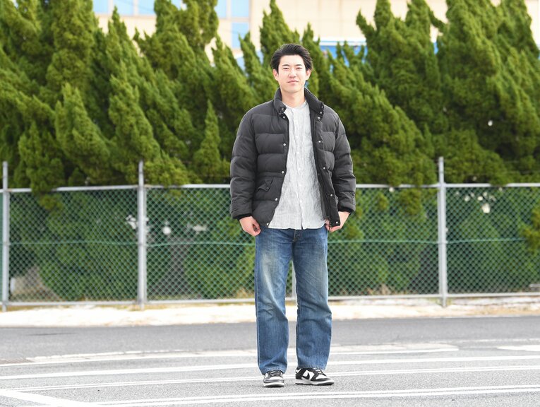 現在の田部隼人さん　©Kota Inoue