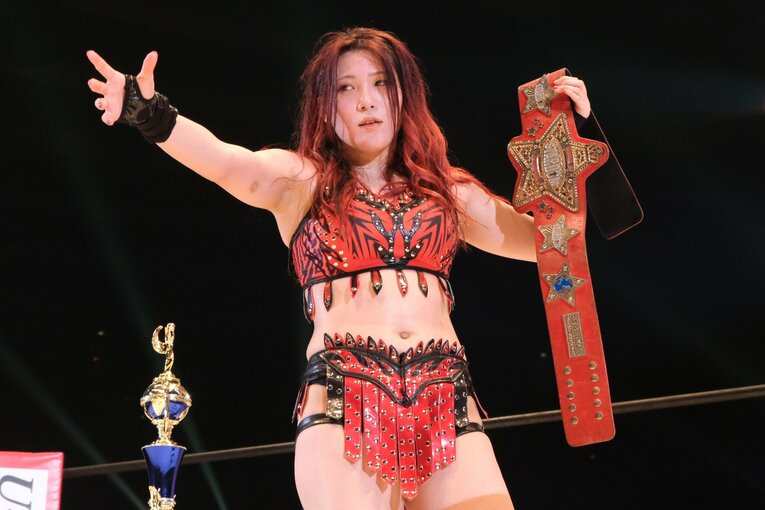 防衛に成功した林下詩美