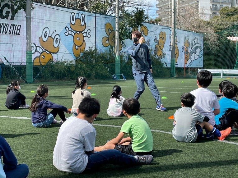 「Blue Shoes」活動の様子　写真提供：ミズノ株式会社