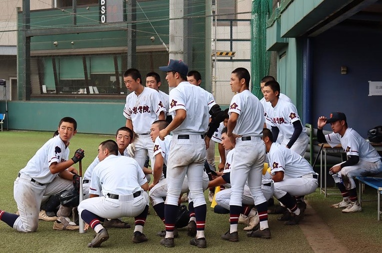 山梨大会5連覇を逃した山梨学院。新チームでの練習が始まっている ／ photograph by Genki Taguchi