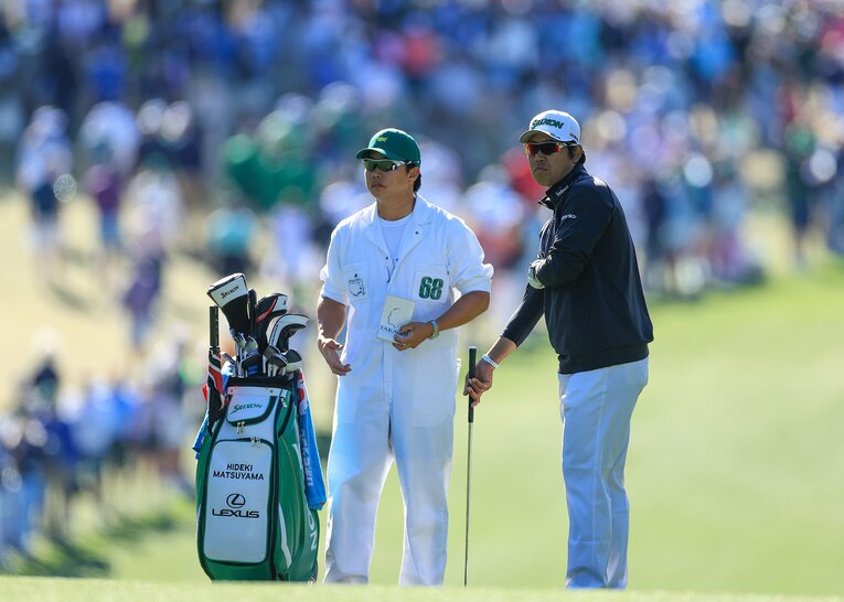 4月のマスターズは、38位タイに終わった松山英樹　©︎Getty Images