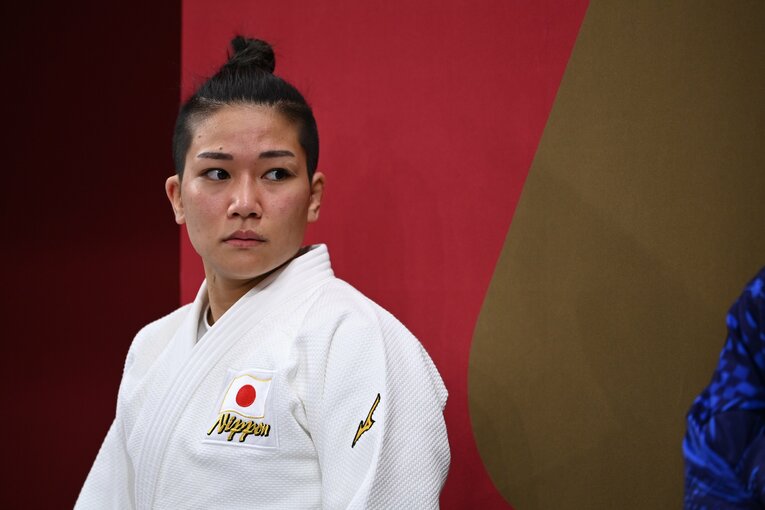 東京五輪で銀メダルを獲得した渡名喜　©JMPA