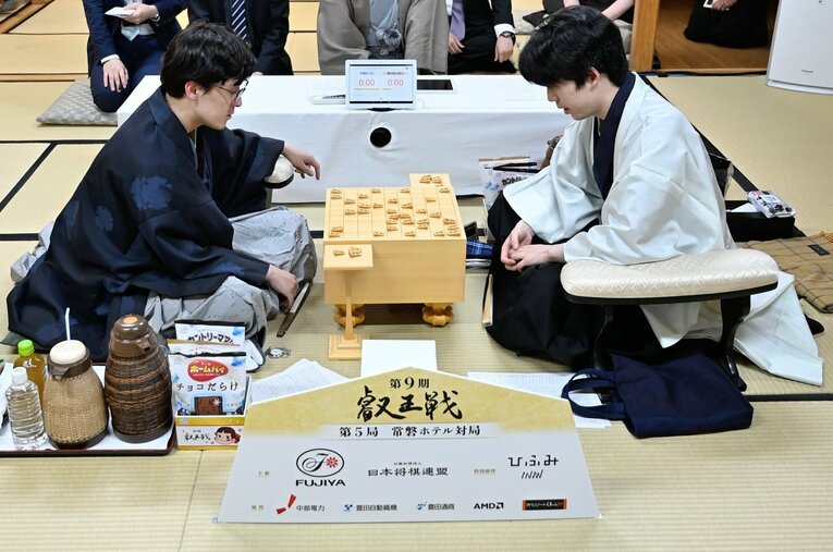 伊藤匠と藤井が熱戦を繰り広げた叡王戦　©Keiji Ishikawa