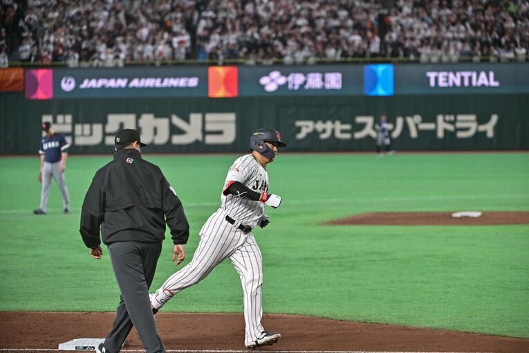 チェコ戦8回、満塁ホームラン【完全版】　©Nanae Suzuki