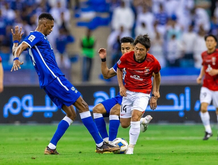 ACL決勝ファーストレグでの関根　©AFC