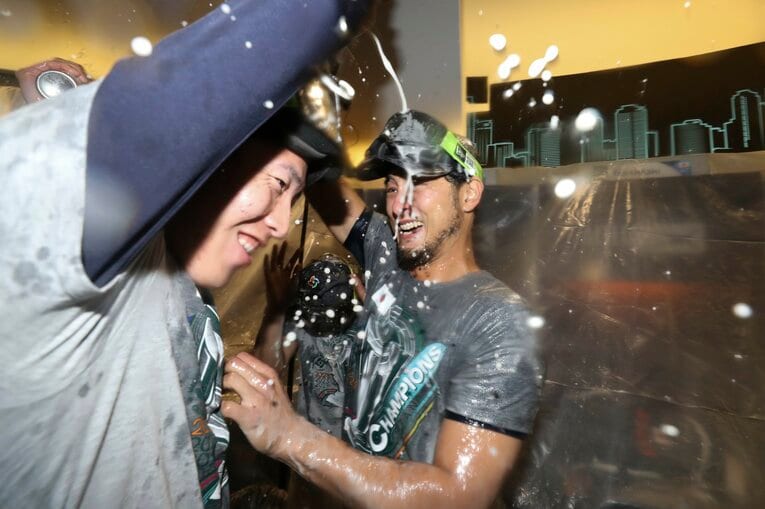 かけてきたのは戸郷翔征（巨人）でした　©AFLO