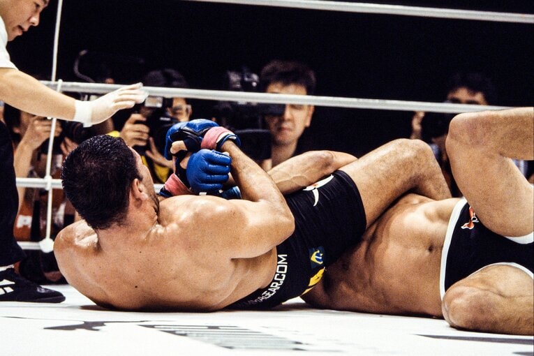 腕ひしぎ十字固めで見事にリベンジを果たした