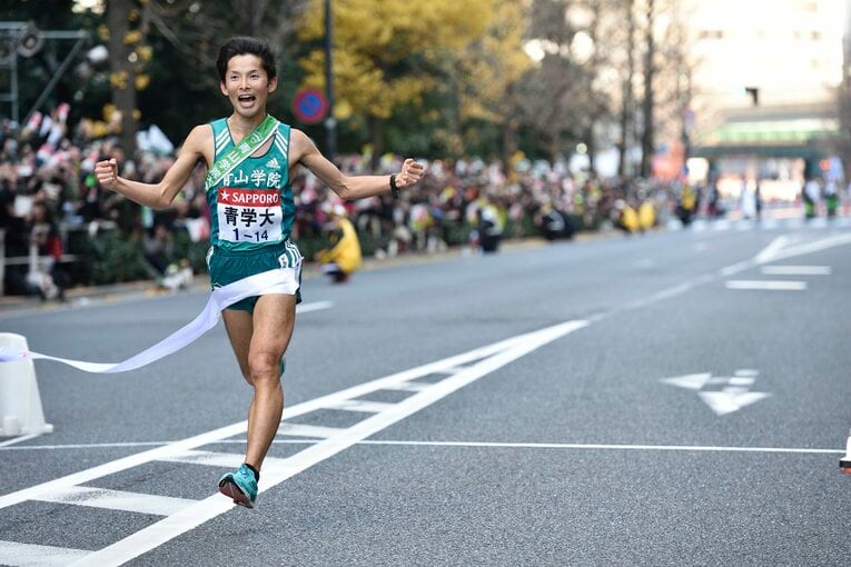 渡邉利典　第92回箱根駅伝 ／ photograph by Hiroshi Kamaya