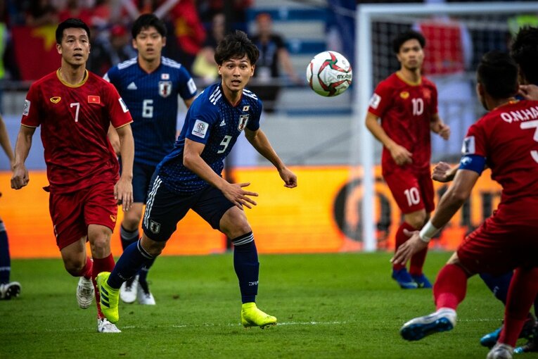 2019年のアジア杯、南野拓実　©Takuya Sugiyama