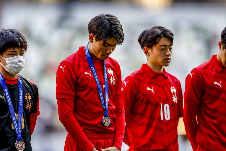 神村学園・福田師王（3年）　©︎Kiichi Matsumoto