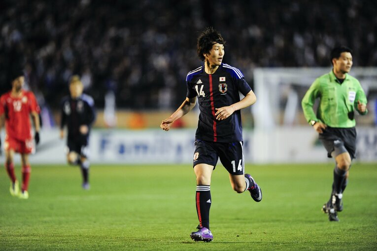 【五輪出場を逃した名手たち】ロンドン五輪代表時代の原口元気　©Sports Graphic Number