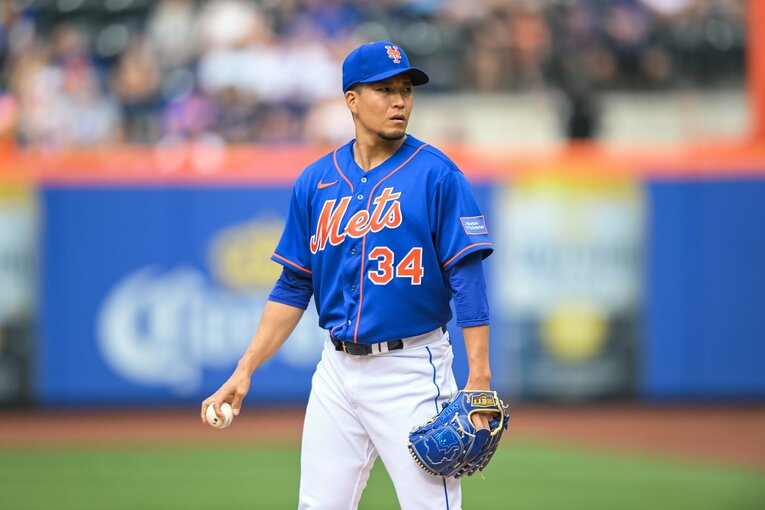 現在メッツで活躍する千賀滉大（愛知県立蒲郡高）。全国的に無名だった　©Nanae Suzuki