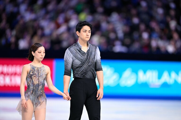 りくりゅうがGPファイナルで見せた美しい演技　©Asami Enomoto