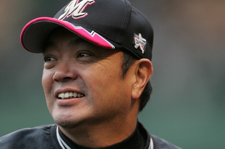 ロッテ、西武でコーチ経験がある袴田英利 ／ photograph by Tabun Matsuzono