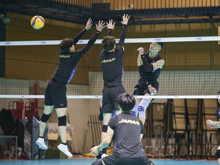 高橋健太郎（日本代表合宿の練習風景）©︎Yuki Suenaga