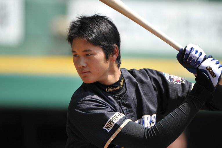 2013年、プロ1年目の大谷翔平　©Sports Graphic Number