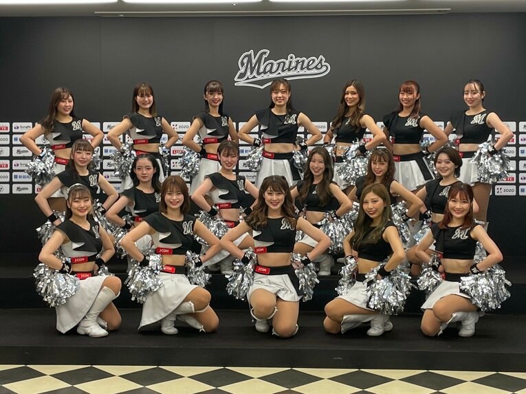 千葉ロッテマリーンズ公式チアパフォーマー「M☆Splash!!」©︎Chiba Lotte Marines