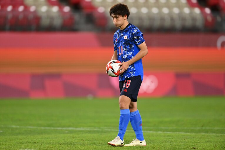 上田綺世（2021年東京五輪）©︎JMPA