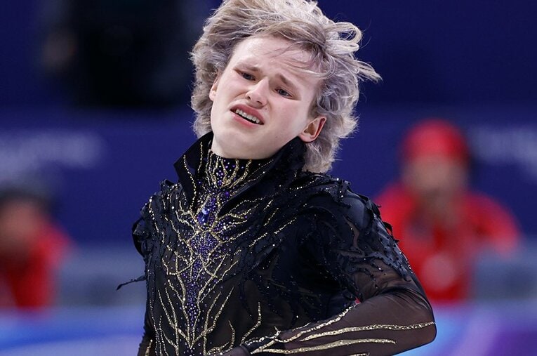 ミラノ・コルティナ五輪でまさかの8位に終わったイリア・マリニン。五輪フィギュアではたびたび“魔物”が現れてきた ／ photograph by Sunao Noto/JMPA