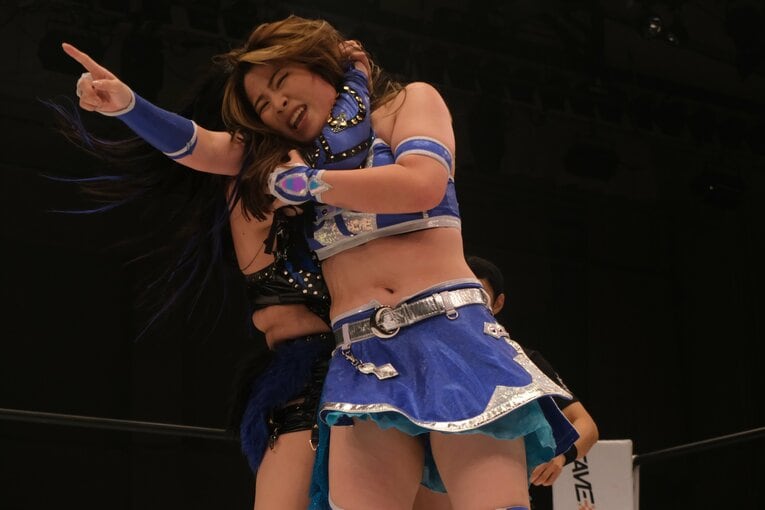 スターダムの大学生レスラー・妃南　©Norihiro Hashimoto