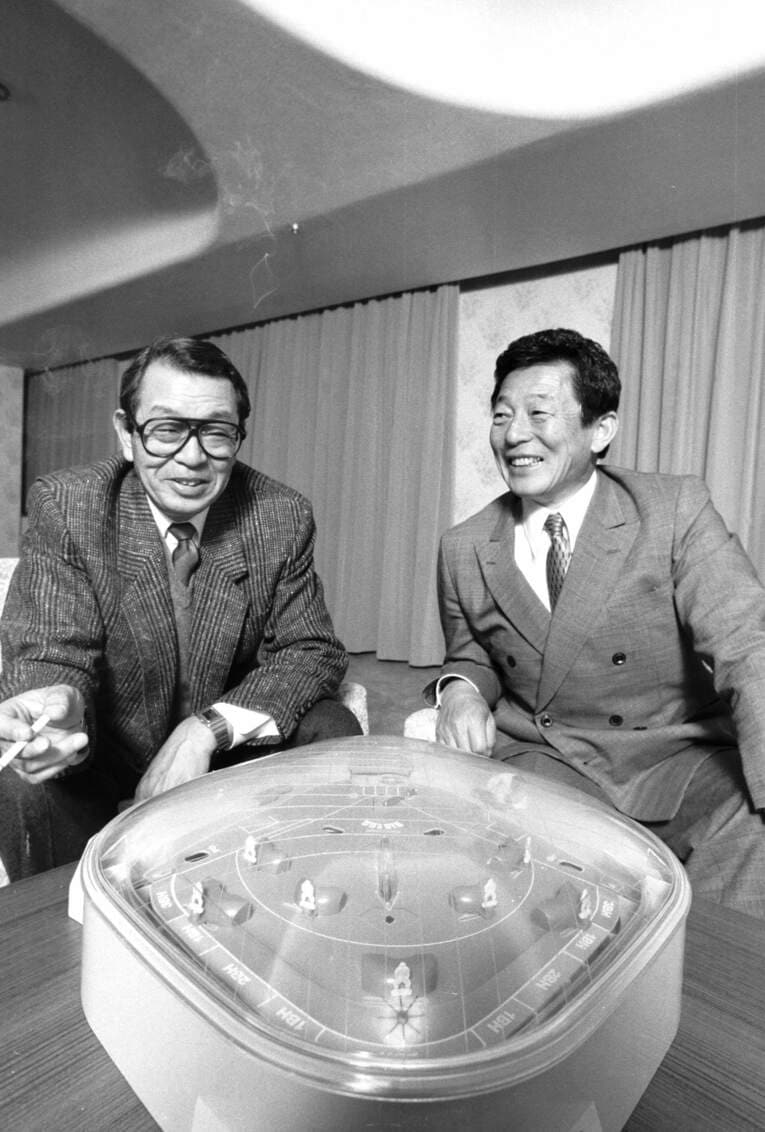 近藤貞雄と仰木彬　©BUNGEISHUNJU