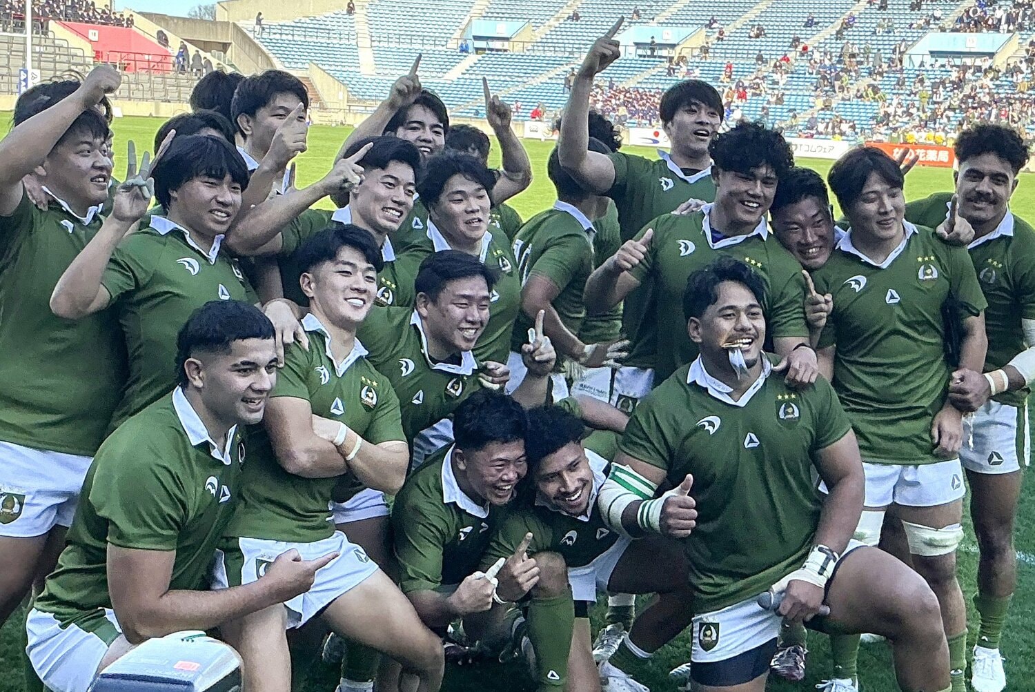 関東大学リーグ戦を7年ぶりに制した大東文化大 ©JIJI PRESS