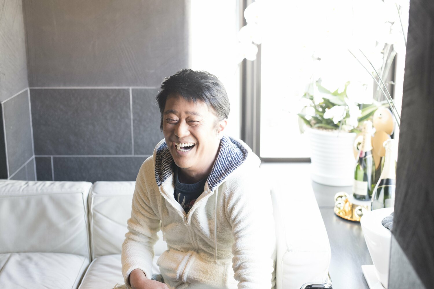 坂上忍さんは「好き勝手にやってください」　©Asami Enomoto