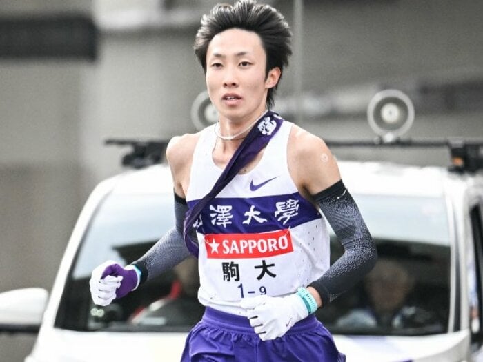「悔しいですけど…」それでも駒澤大・花尾恭輔が貫いた「笑顔を絶やさない」という信念…“仲間たちに愛された男”の箱根駅伝ラストラン秘話＜Number Web＞ photograph by Nanae Suzuki