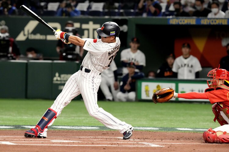ヌートバーの初球打ち、“大谷翔平の第1球前”がスゴかった」映像