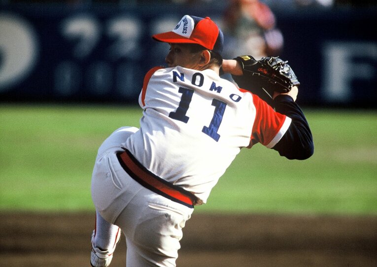 野茂英雄　©Sports Graphic Number