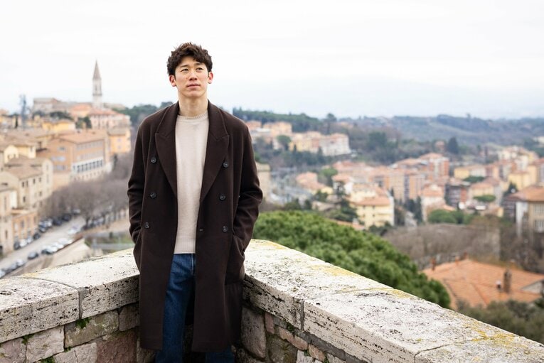 アスリートとして初めてトッズフレンズに就任した石川祐希　©︎Takahisa Hirano